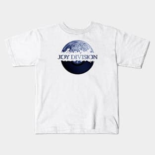 Joy Division bleu moon vinyl Kids T-Shirt